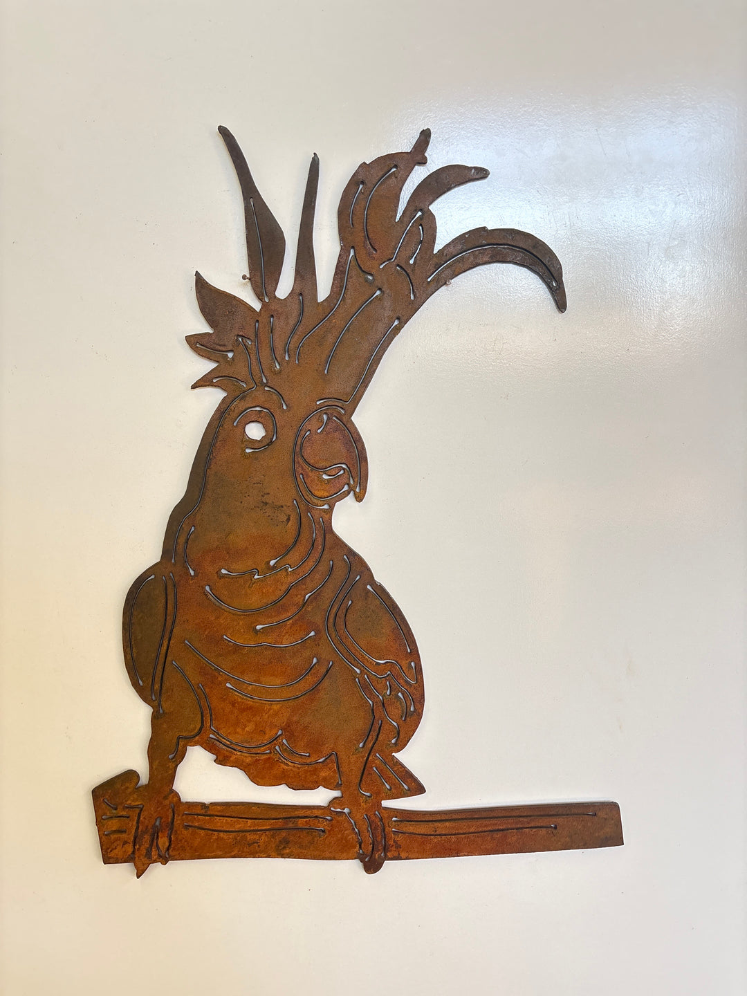Cockatoo Metal Wall Art nd180