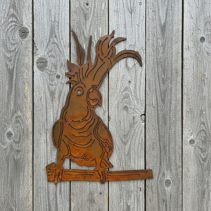 Cockatoo Metal Wall Art nd180