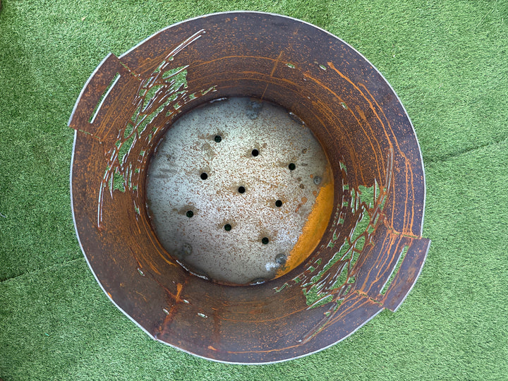 Ned Kelly Round Fire Pit