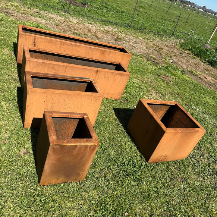 Steel Planter Boxes – Heavy Duty Australian Made Garden Planters