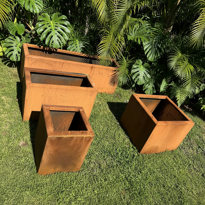 Steel Planter Boxes – Heavy Duty Australian Made Garden Planters
