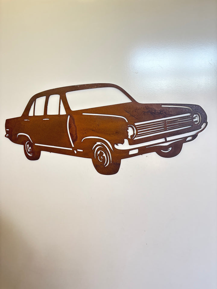 HD Holden Sedan Metal Wall Art