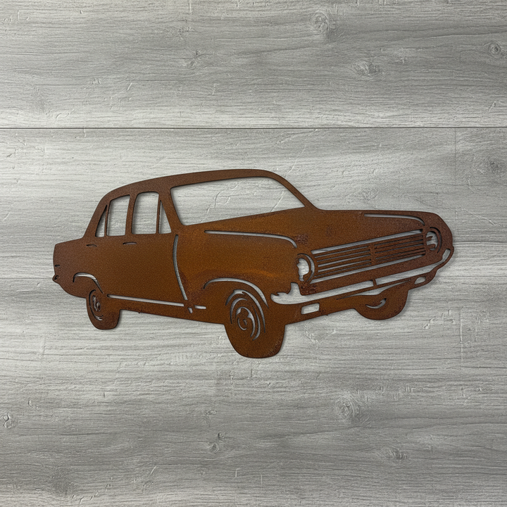 HD Holden Sedan Metal Wall Art