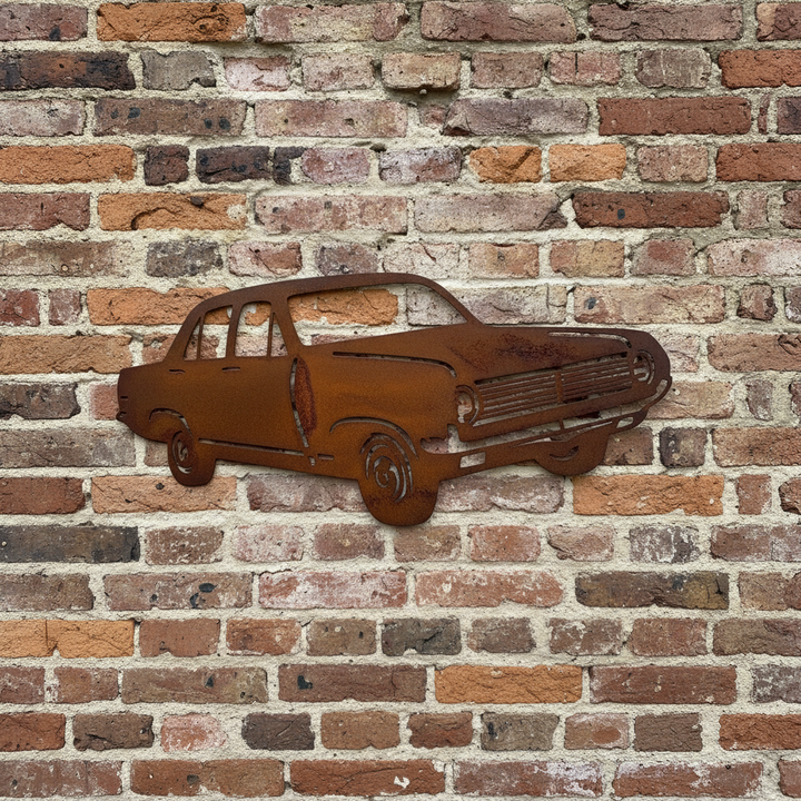 HD Holden Sedan Metal Wall Art