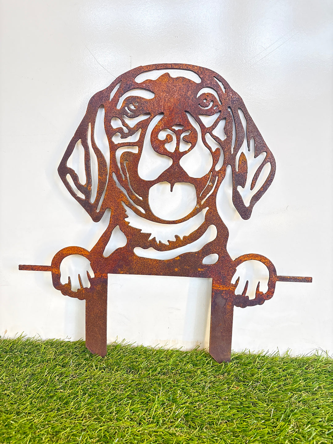 Beagle - Dog Memorial Plaque - Metal Art