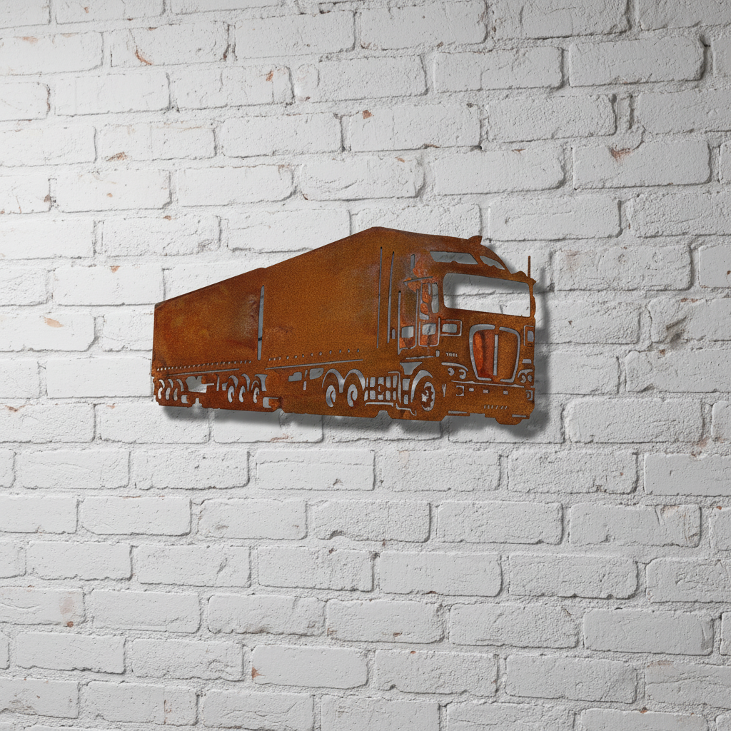 Kenworth Truck K200 Metal Wall Art