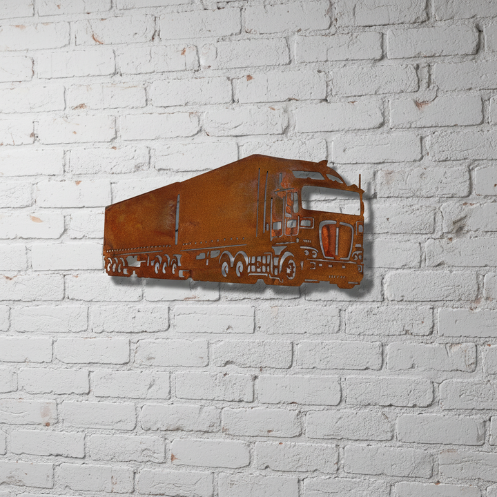 Kenworth Truck K200 Metal Wall Art