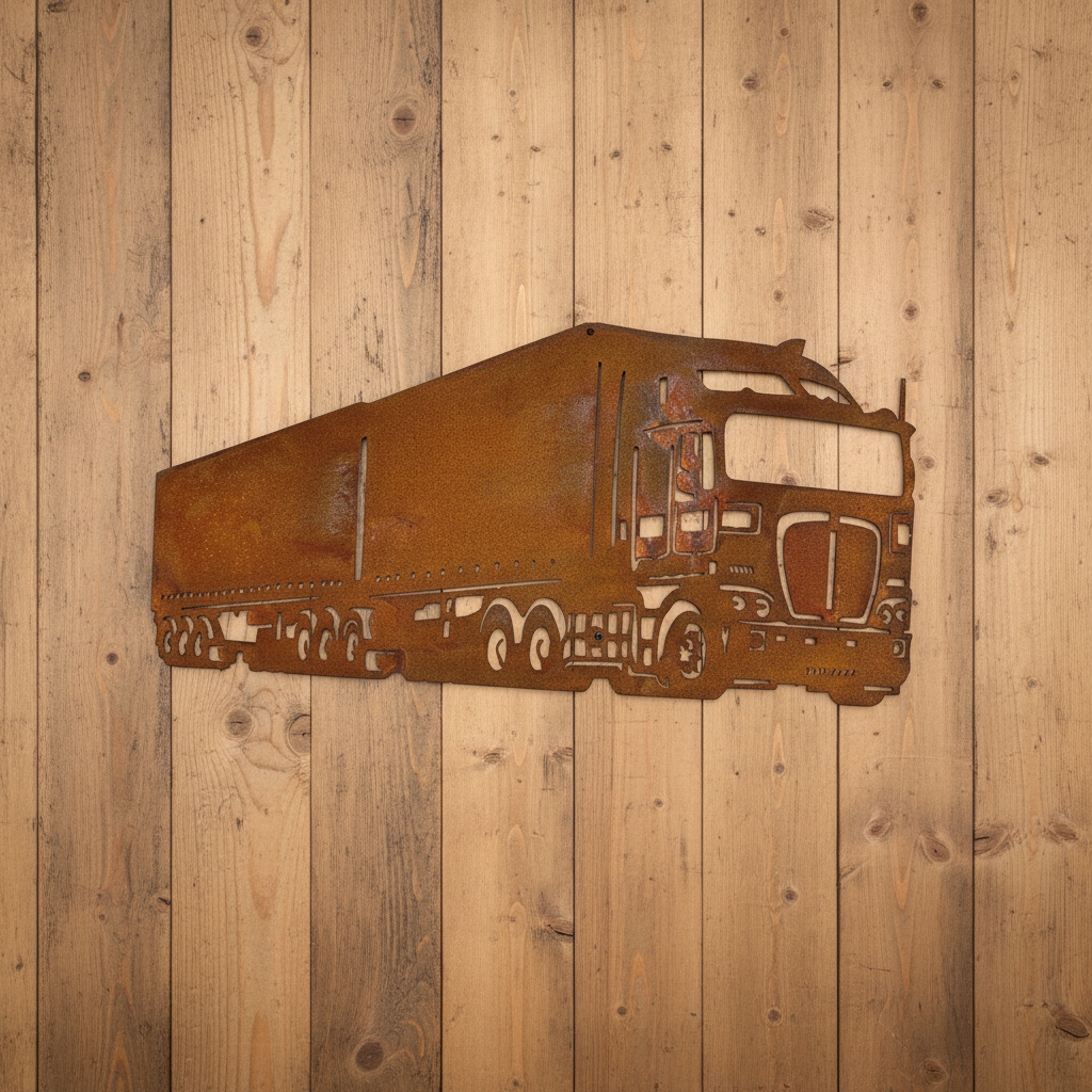 Kenworth Truck K200 Metal Wall Art