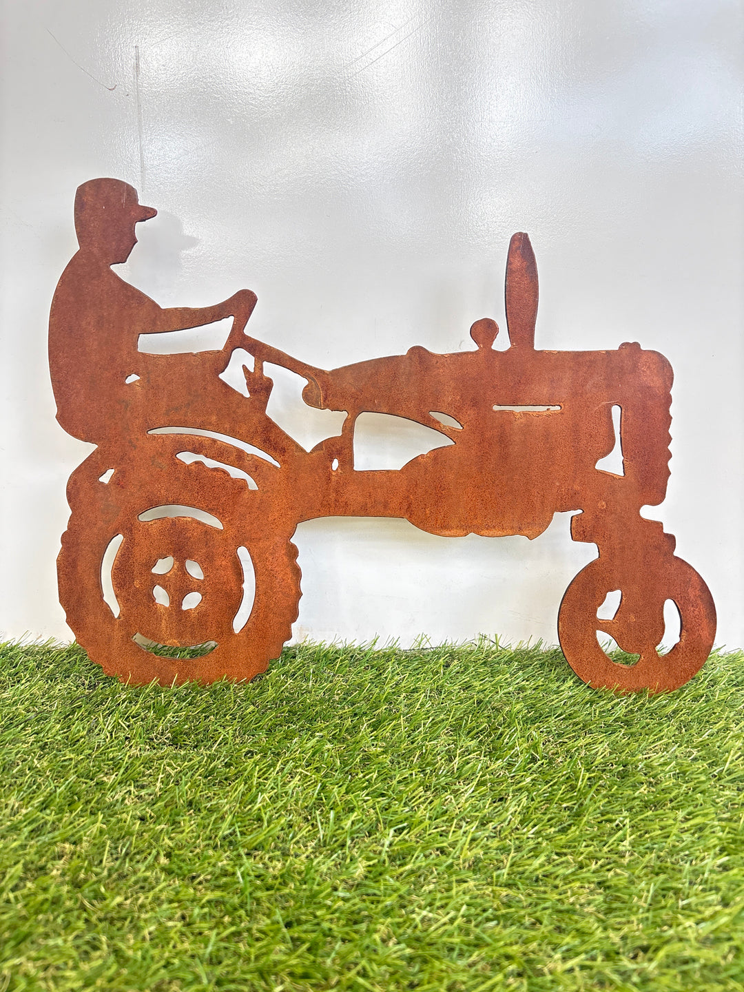 Tractor Metal Garden Art