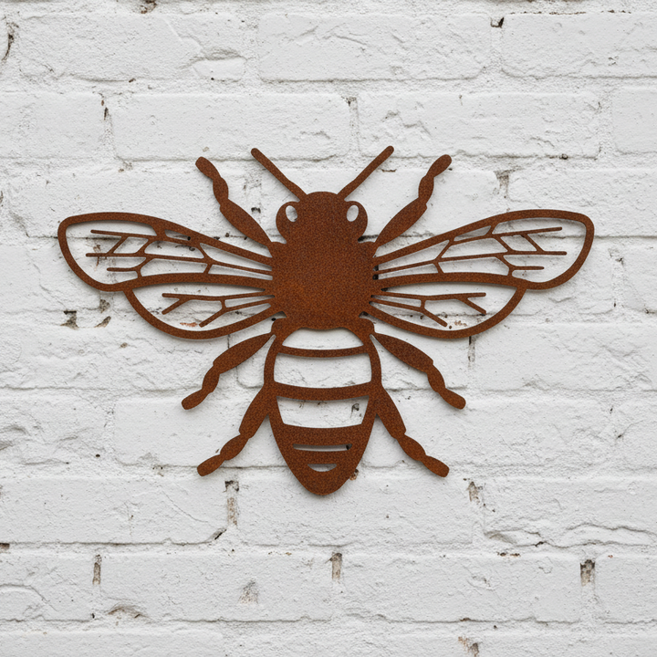 Metal Bee Wall Art