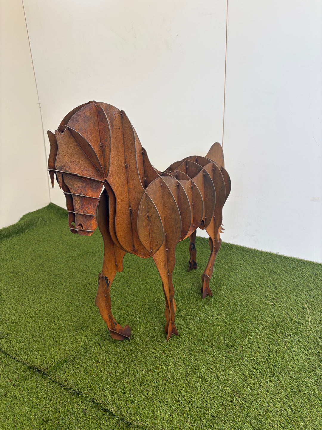 Steel Stride – Metal Horse Sculpture (4 Sizes Available)