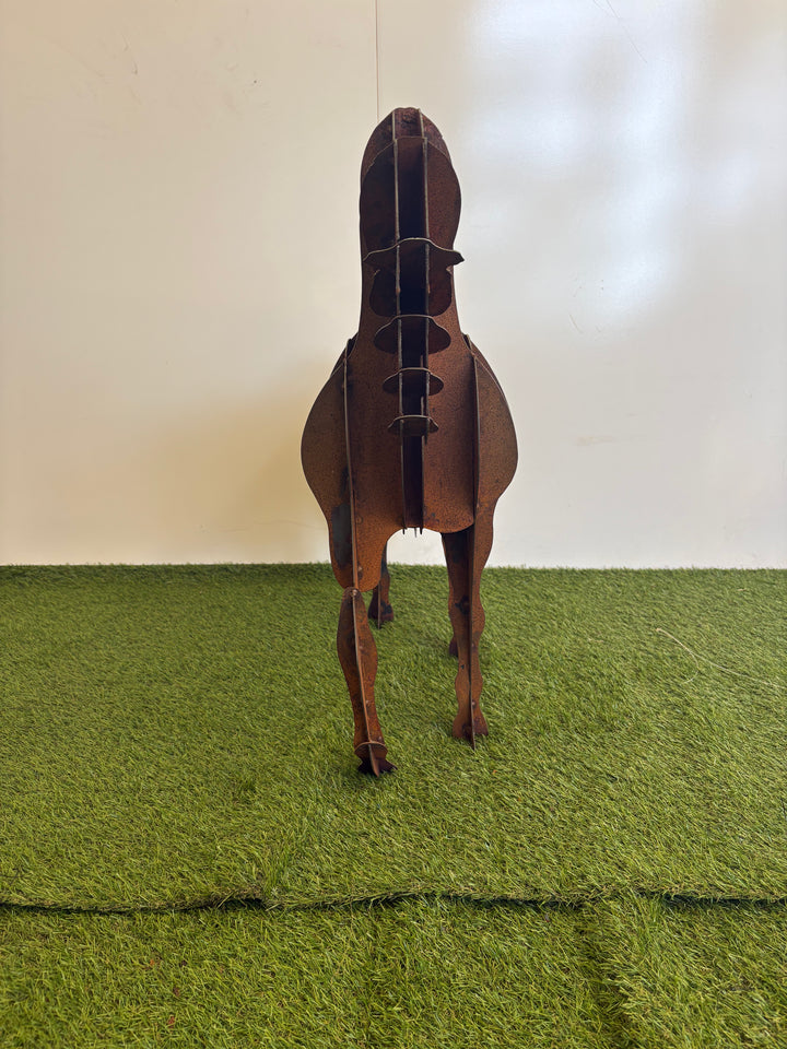 Steel Stride – Metal Horse Sculpture (4 Sizes Available)