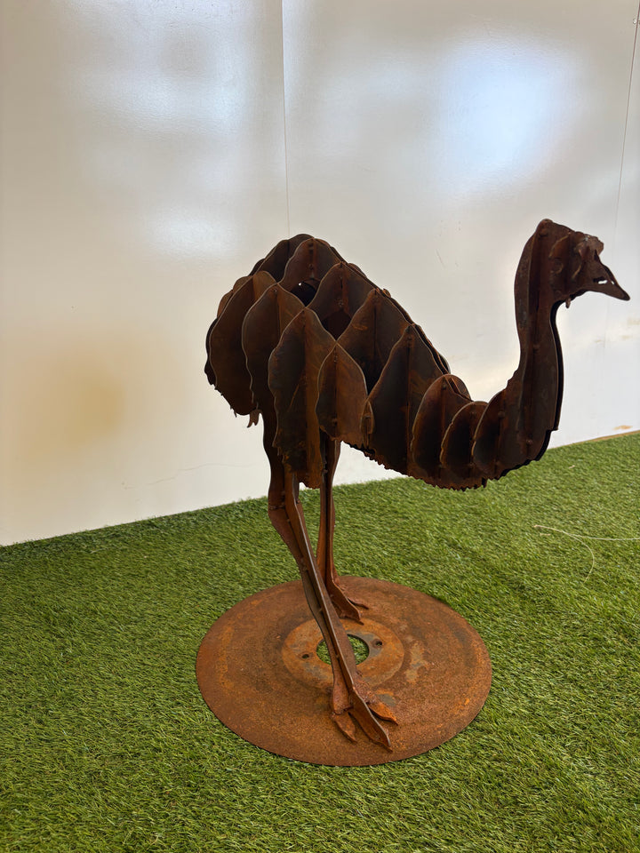 Outback Strider – Australian Metal Emu Sculpture