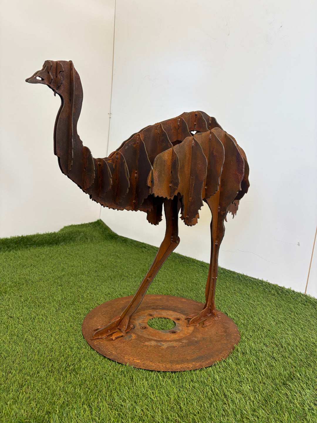 Outback Strider – Australian Metal Emu Sculpture