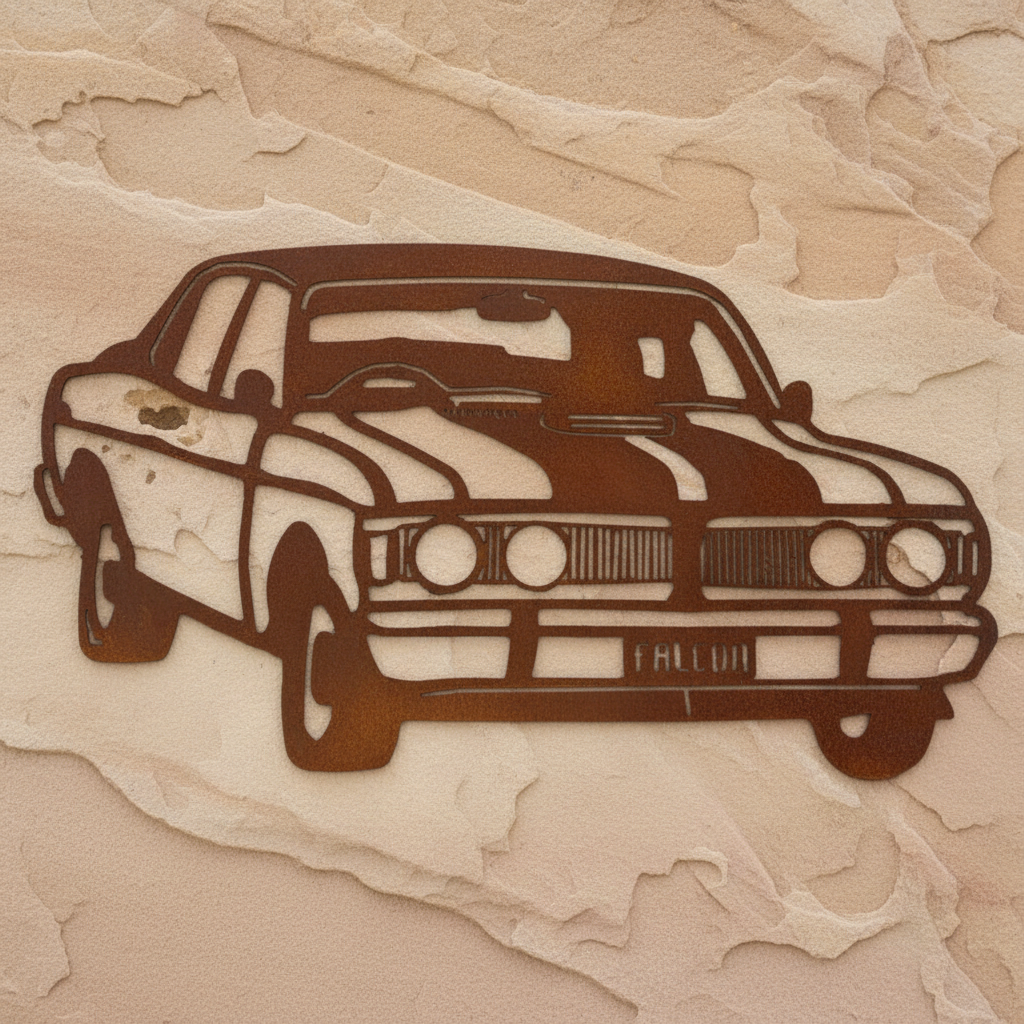 XY GT Ford Falcon Metal Wall Art