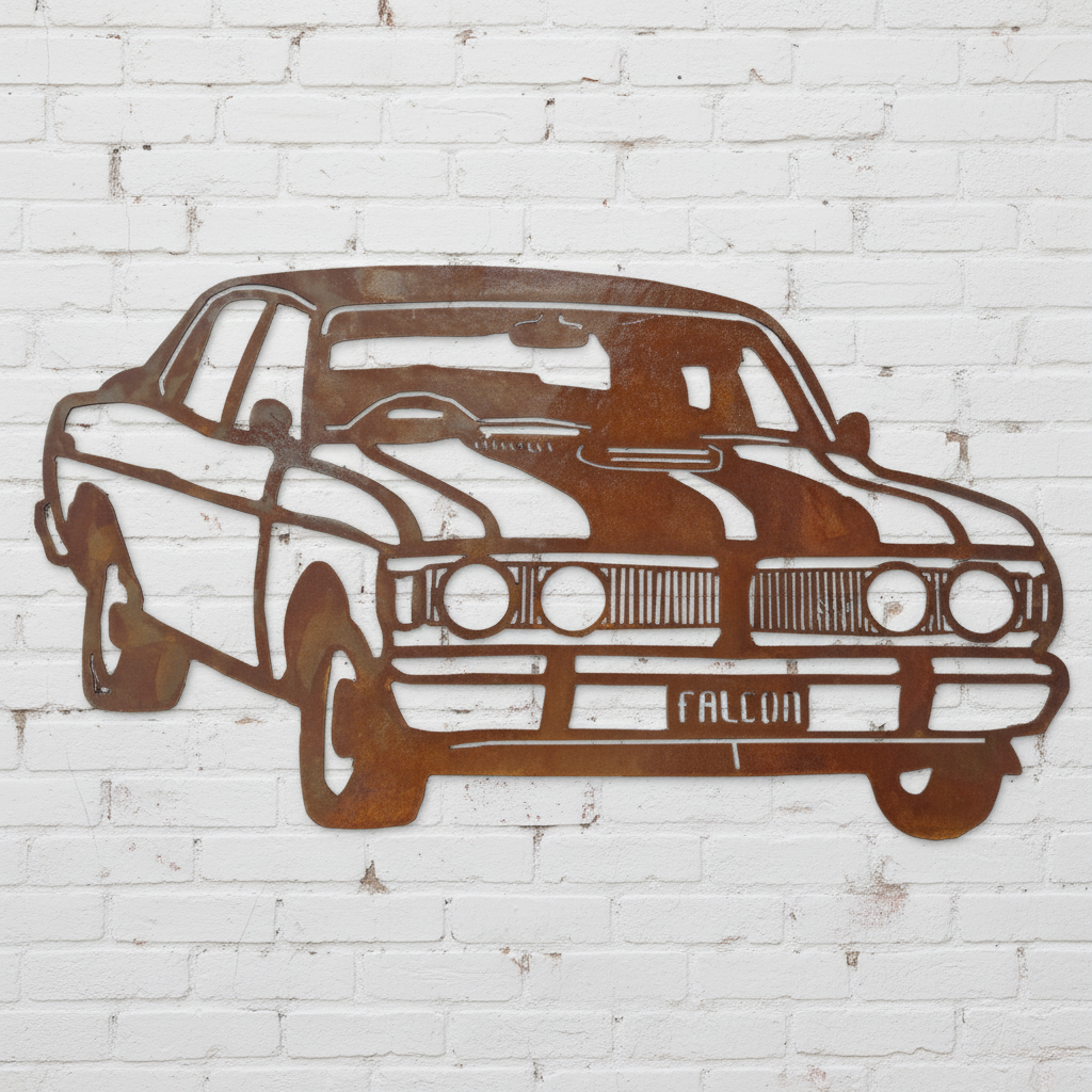 XY GT Ford Falcon Metal Wall Art