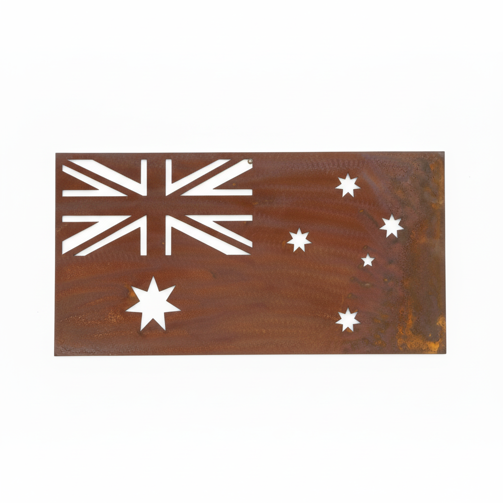 Australian Flag Metal Wall Art
