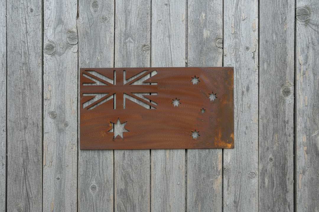 Australian Flag Metal Wall Art