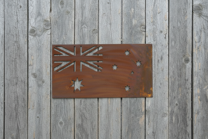 Australian Flag Metal Wall Art