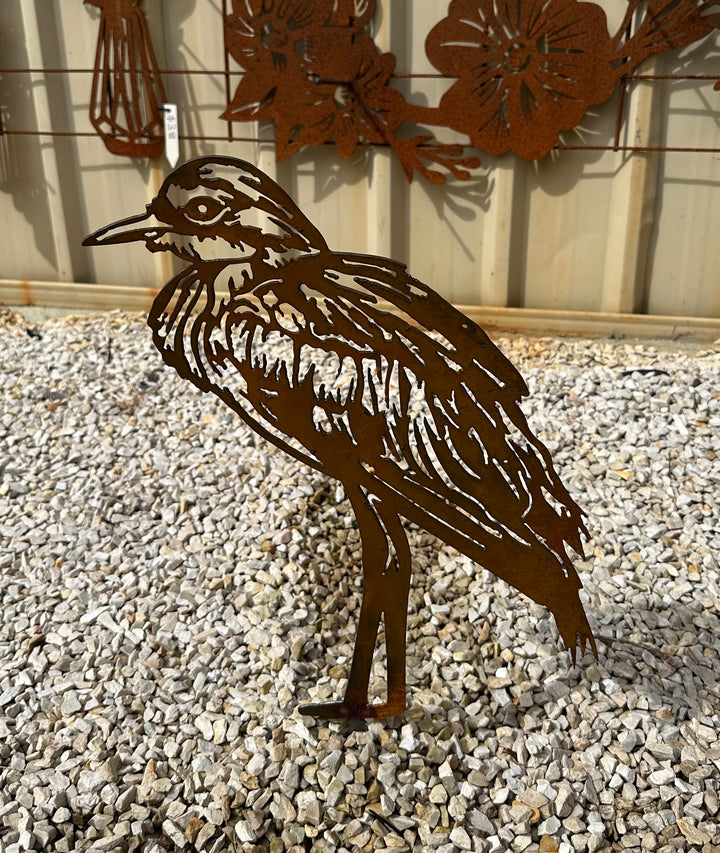 Bush Stone Curlew Metal Wall Art Garden Art-Old n Dazed