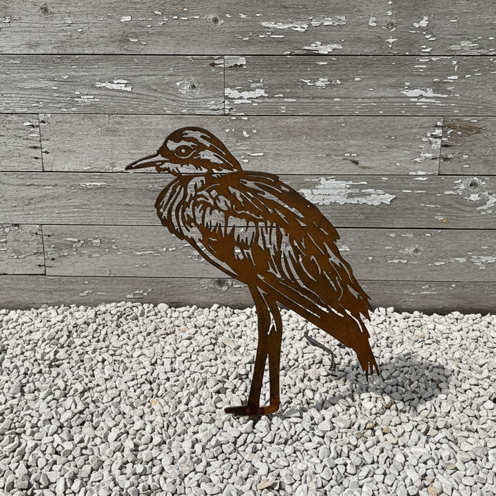 Bush Stone Curlew Metal Wall Art Garden Art