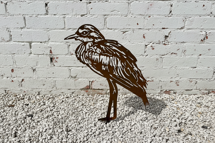 Bush Stone Curlew Metal Wall Art Garden Art