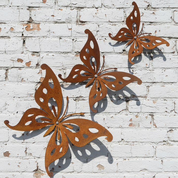 Metal Butterfly Wall Art