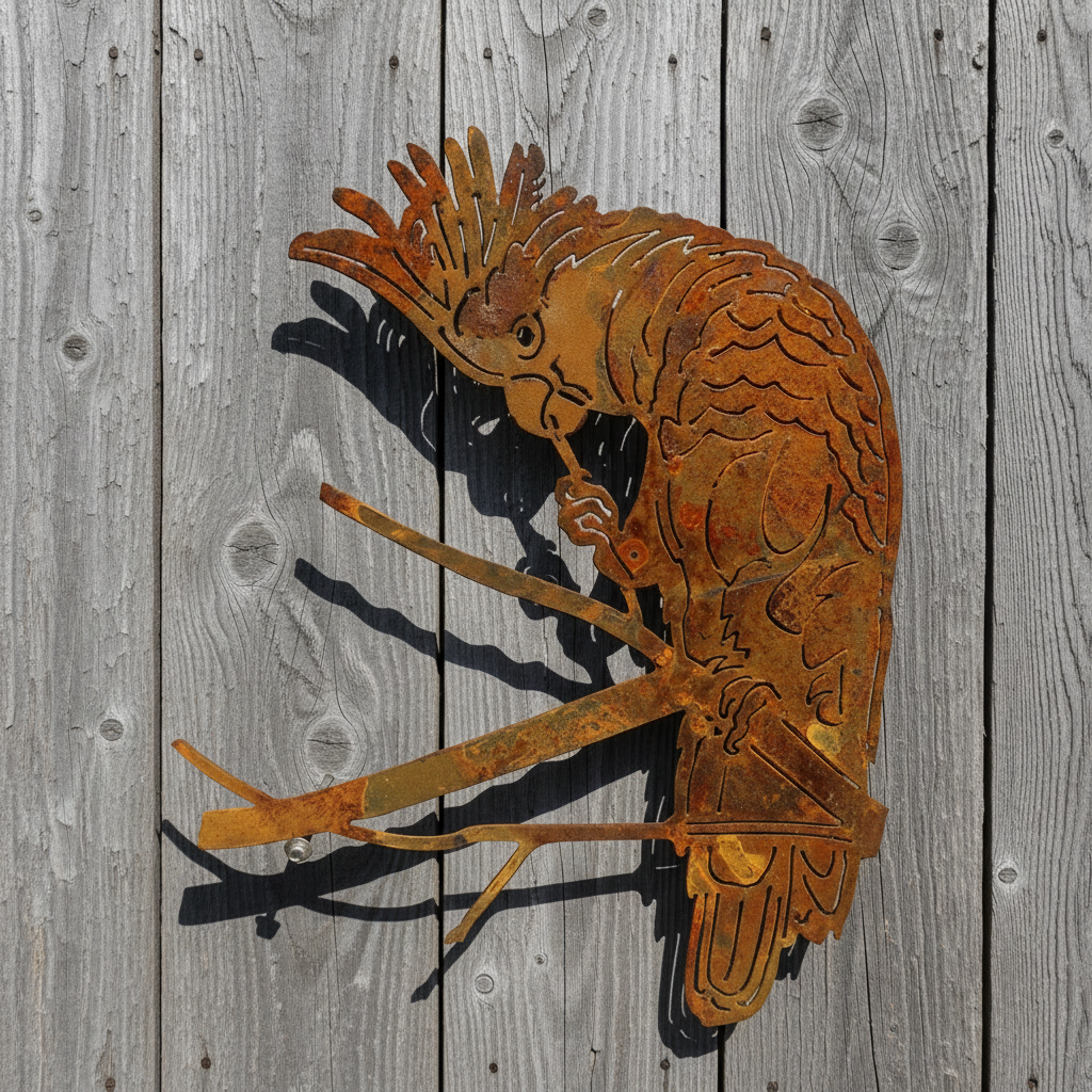 Cockatoo Metal Wall Art nd179