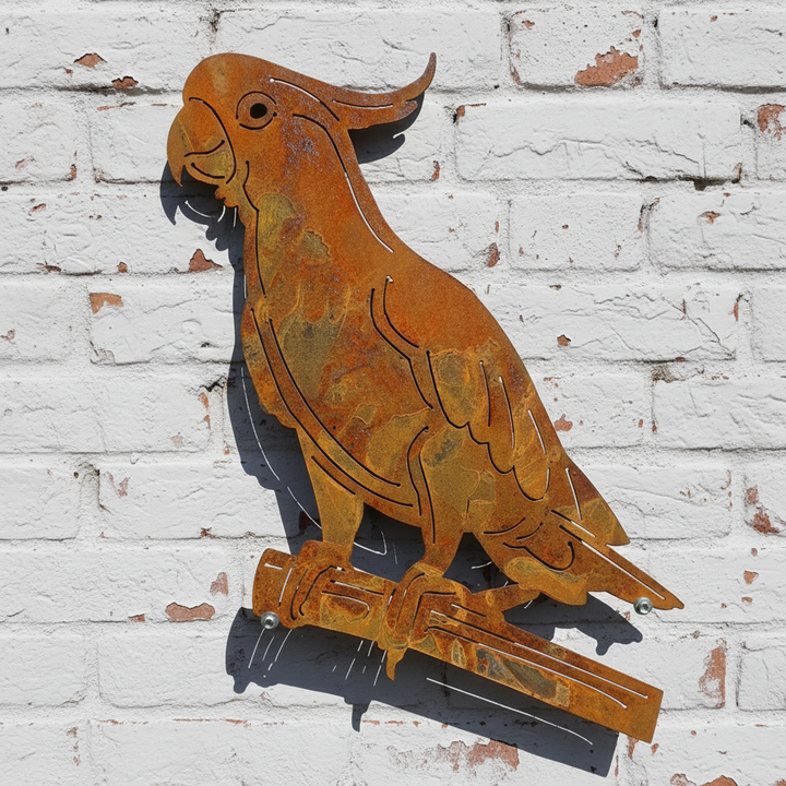 Cockatoo Metal Wall Art nd182