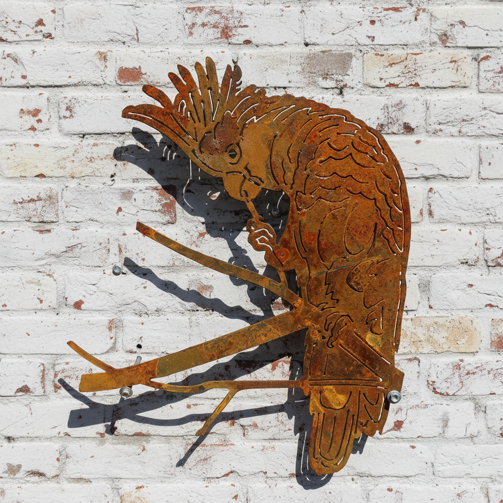Cockatoo Metal Wall Art nd179