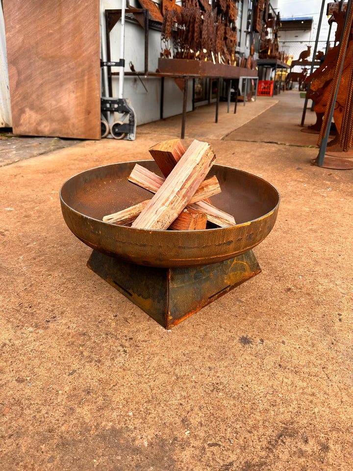 Contemporary Camping Fire Pit - Compact - Portable-Old n Dazed