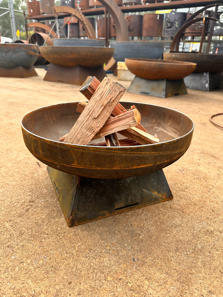 Contemporary Camping Fire Pit - Compact - Portable-Old n Dazed