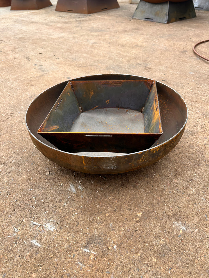 Contemporary Camping Fire Pit - Compact - Portable-Old n Dazed