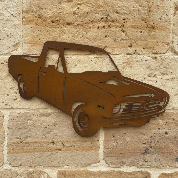 Datsun 1200 Ute Metal Wall Art