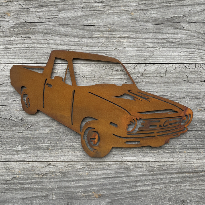 Datsun 1200 Ute Metal Wall Art
