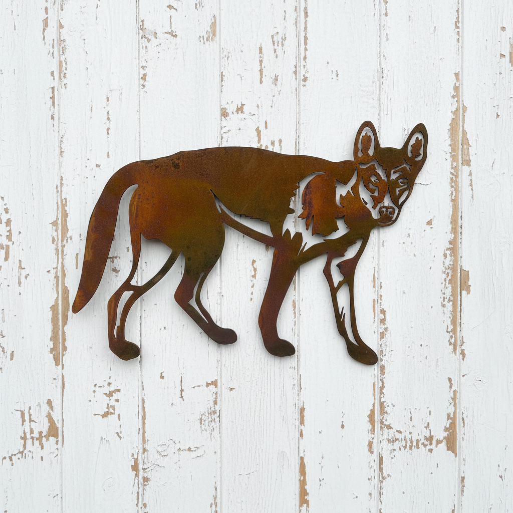 Dingo Metal Wall Art - Garden Art