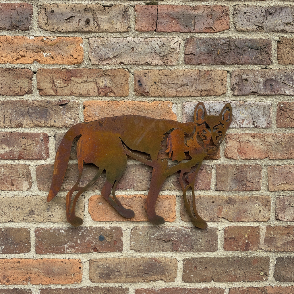 Dingo Metal Wall Art - Garden Art