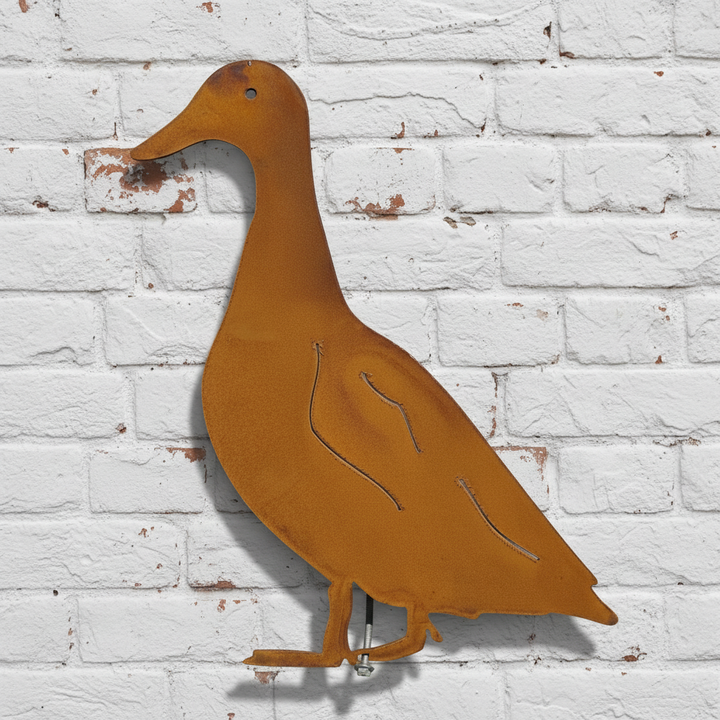 Duck (standing) Metal Wall Art
