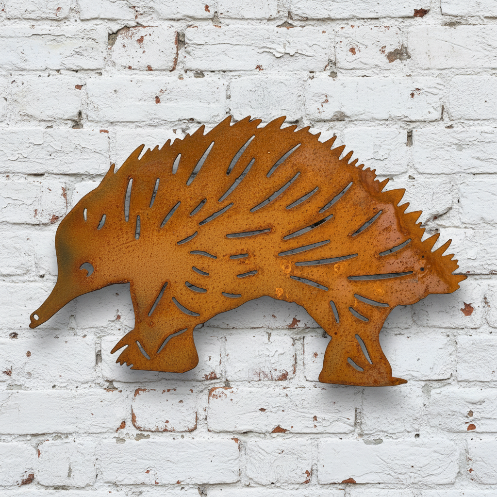 Echidna wall art Metal Wall Art