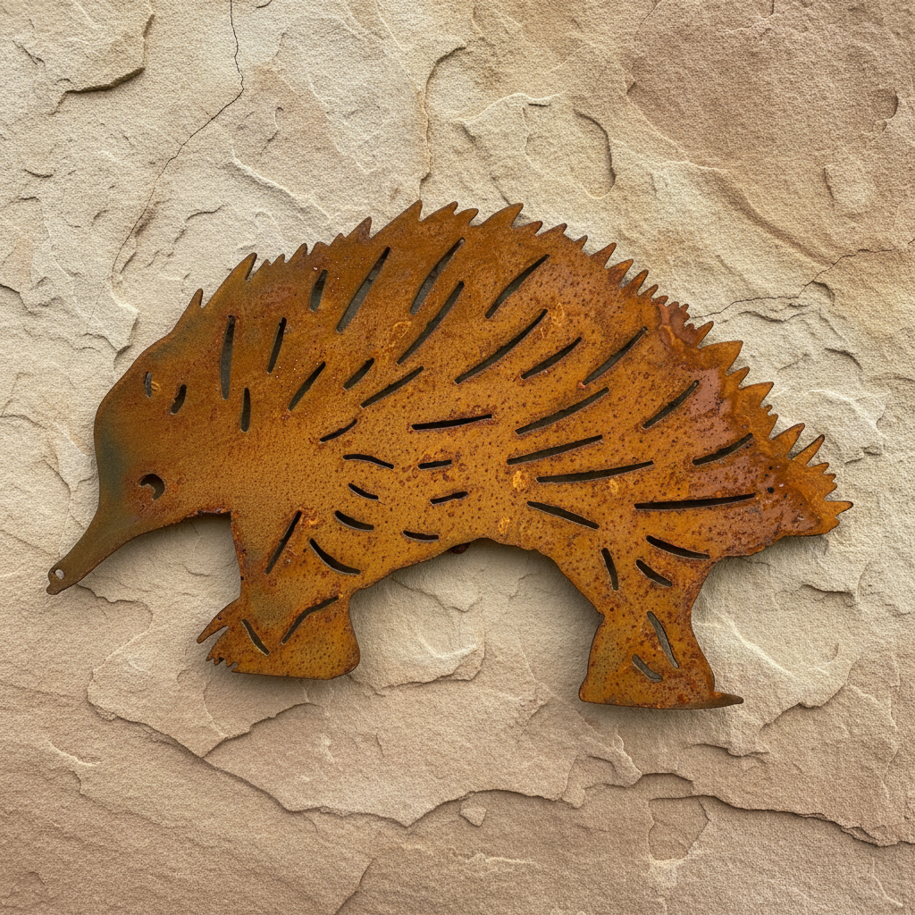 Echidna wall art Metal Wall Art