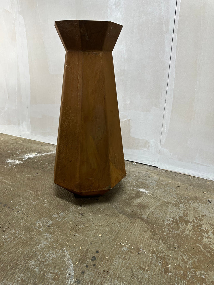 EdgePod Slim – Geometric Metal Vase - Pot-Old n Dazed