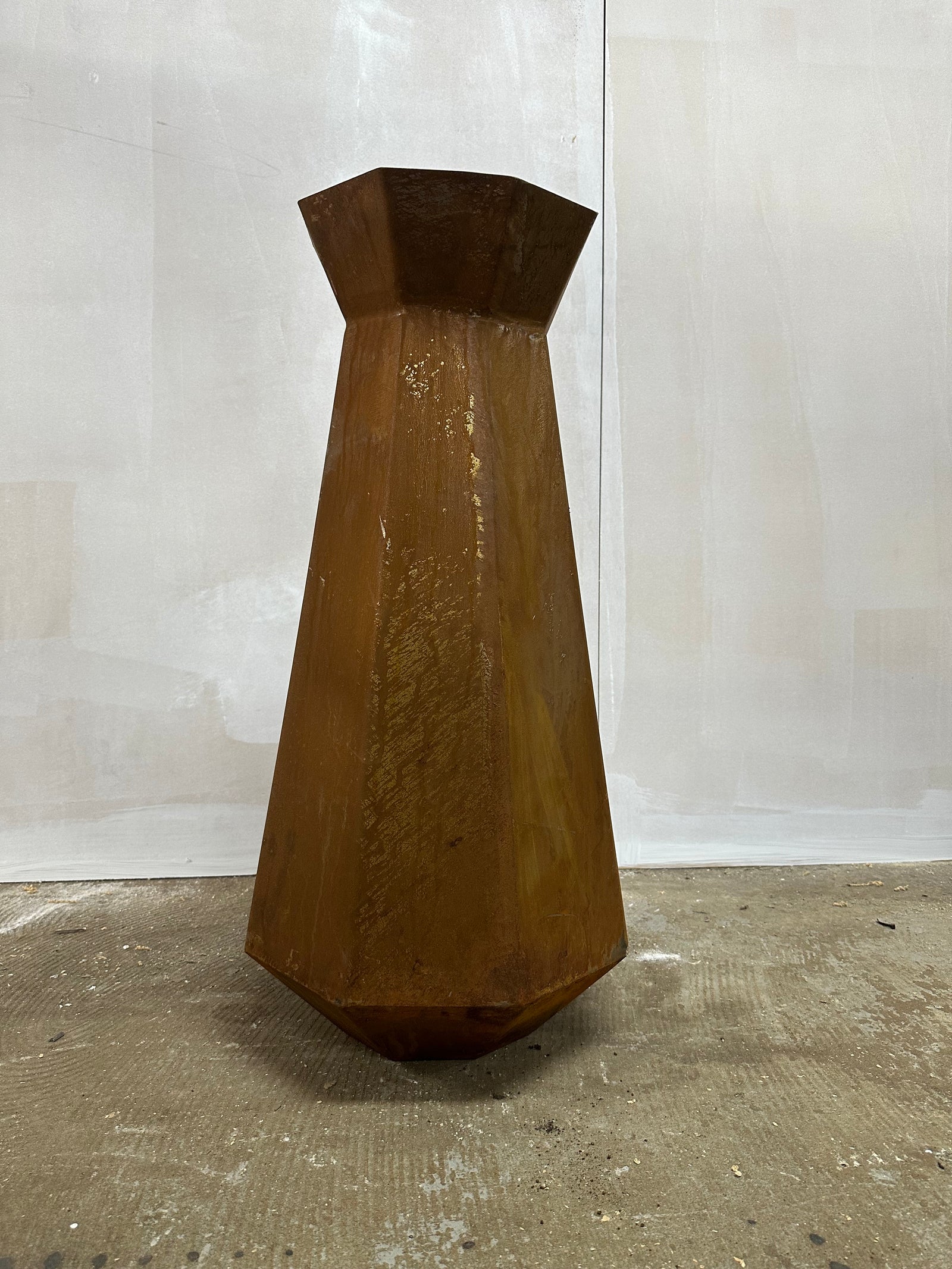 EdgePod Slim – Geometric Metal Vase - Pot-Old n Dazed