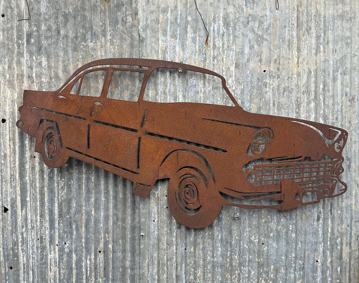 Ek Holden Sedan Metal Wall Art-Old n Dazed