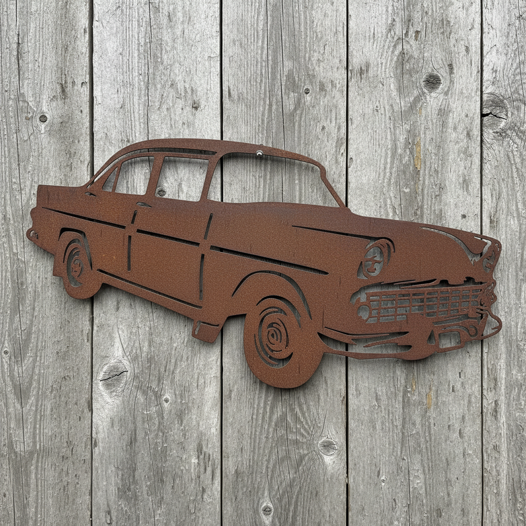 Ek Holden Sedan Metal Wall Art