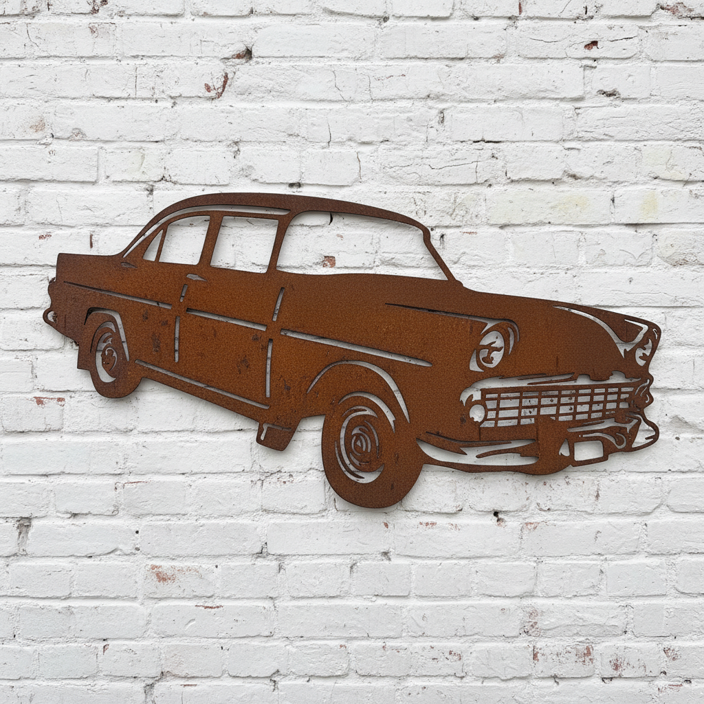 Ek Holden Sedan Metal Wall Art