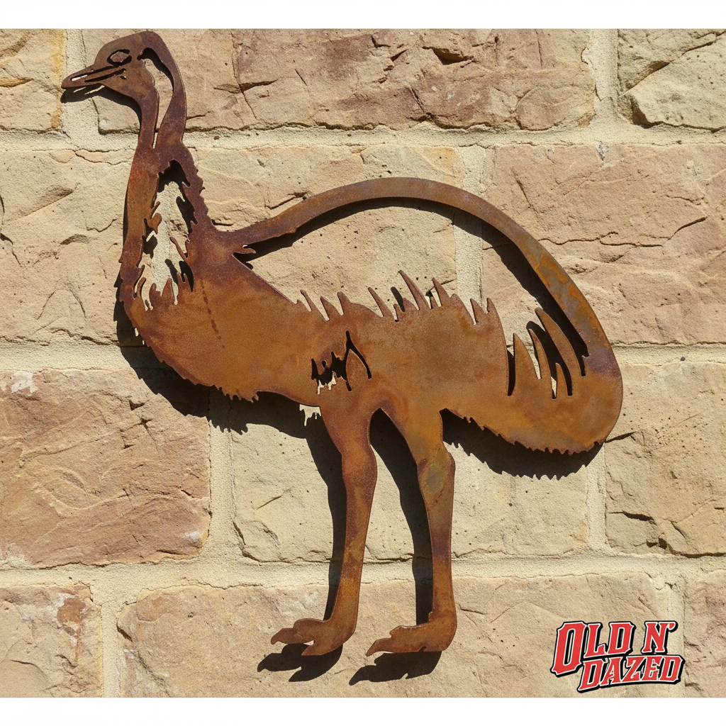 Emu Metal Wall Art