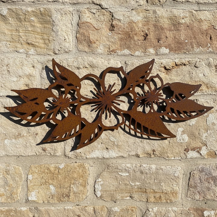 Floral Wall Art - Flowers Metal Wall Art