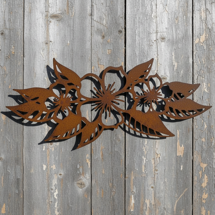 Floral Wall Art - Flowers Metal Wall Art