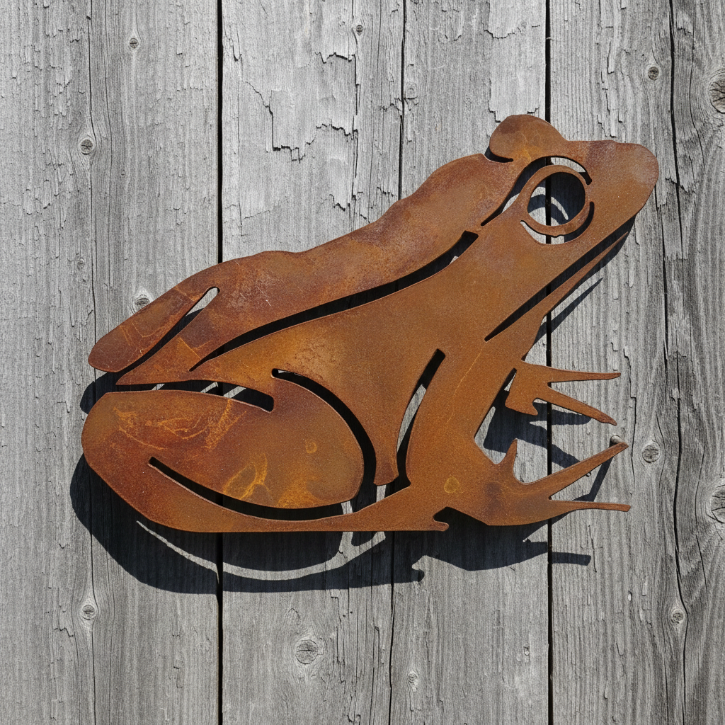 Frog Metal Wall Art