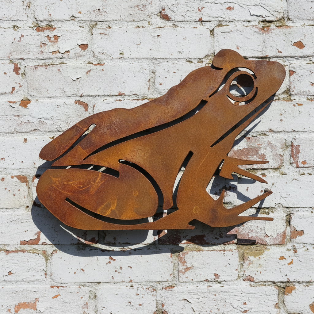 Frog Metal Wall Art